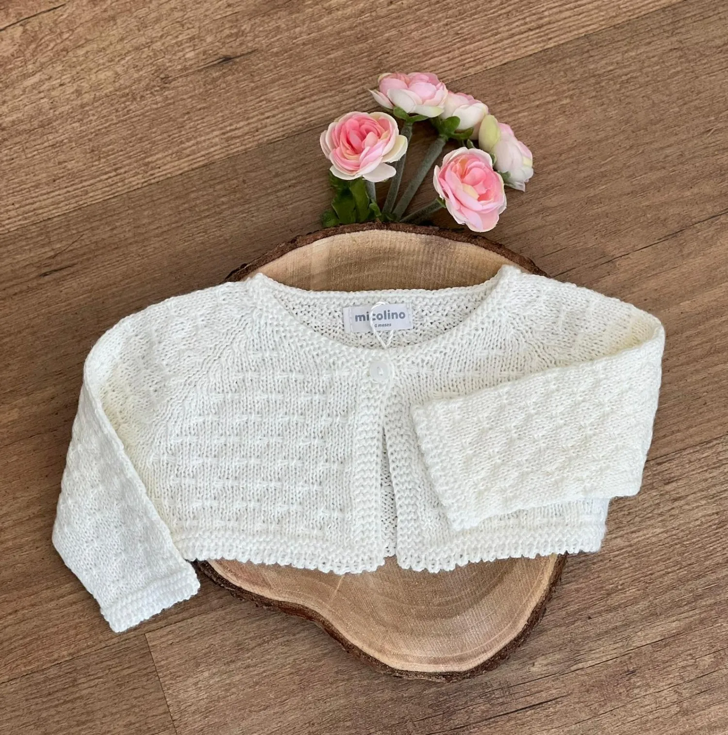 Short jacket for first wears. unisex