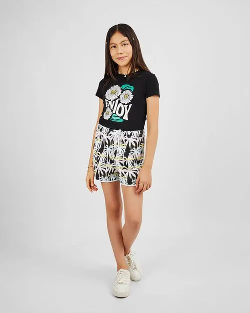 Short Jovencita Franca Negro