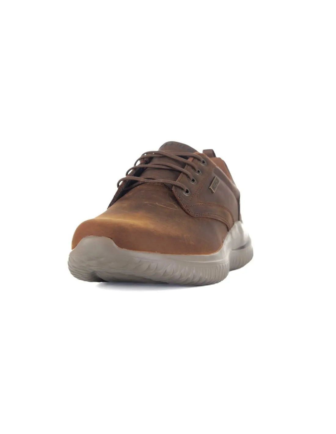 SKECHERS  ZAPATOS MARRóN OSCURO DELSON 3.0 GLAVINE 210661 HOMBRE