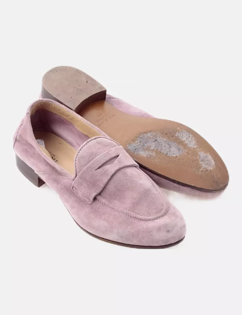 Soldini Mocasín ante rosa