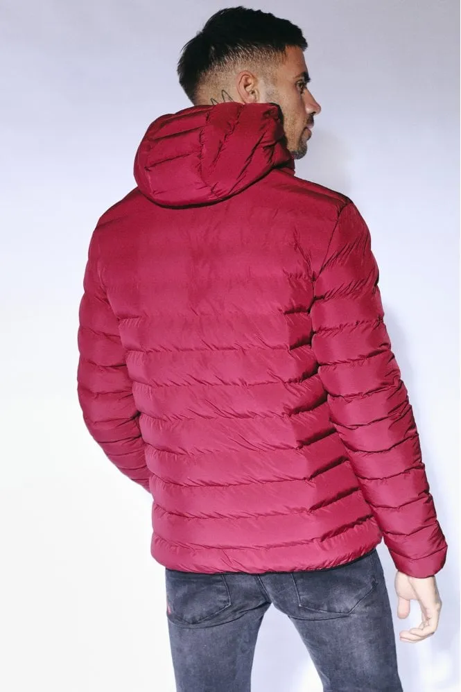 Space jacket pomegranate