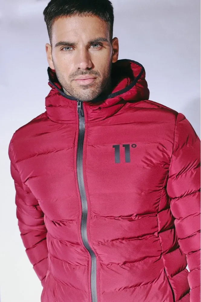 Space jacket pomegranate
