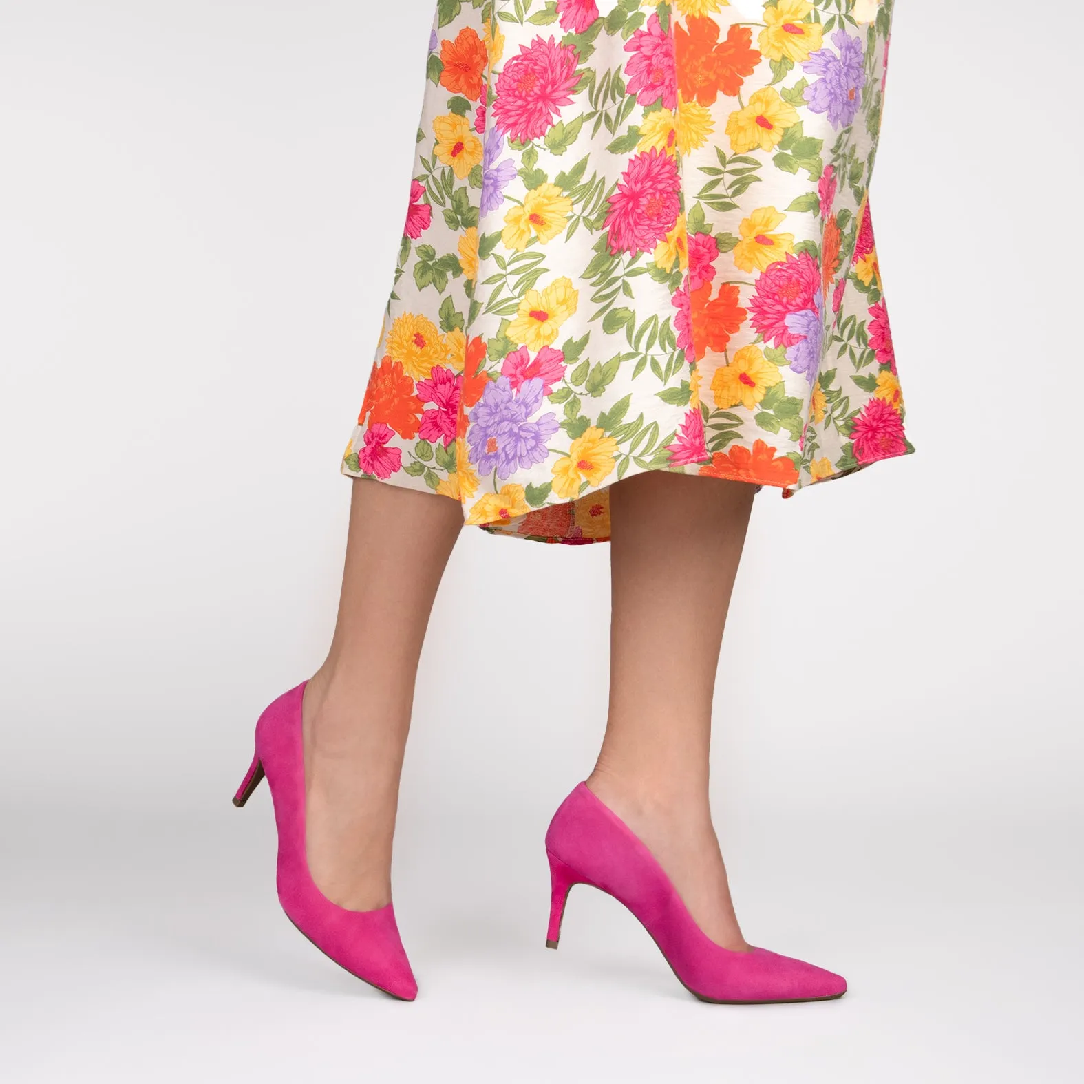 STILETTO  ZAPATOS DE TACóN DE AGUJA FUCSIA