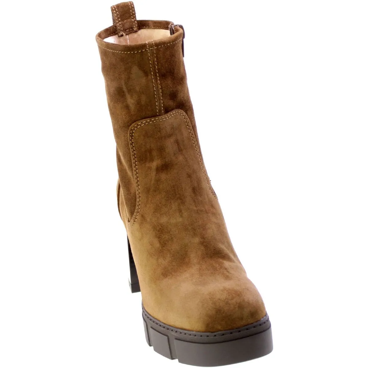 Stivaletto Tronchetto Donna Cuoio Kinton