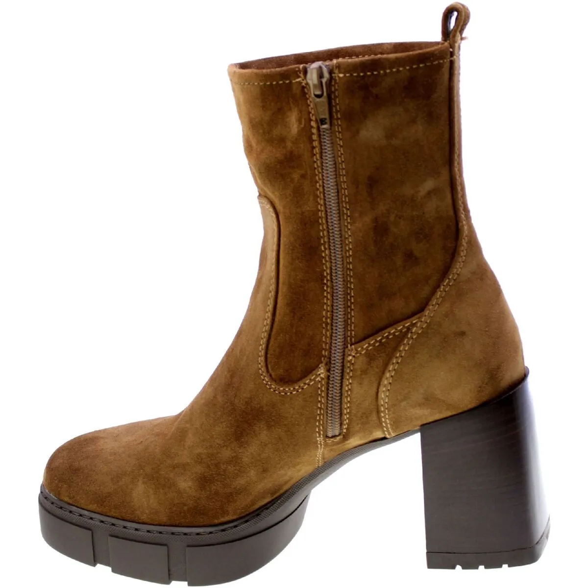 Stivaletto Tronchetto Donna Cuoio Kinton
