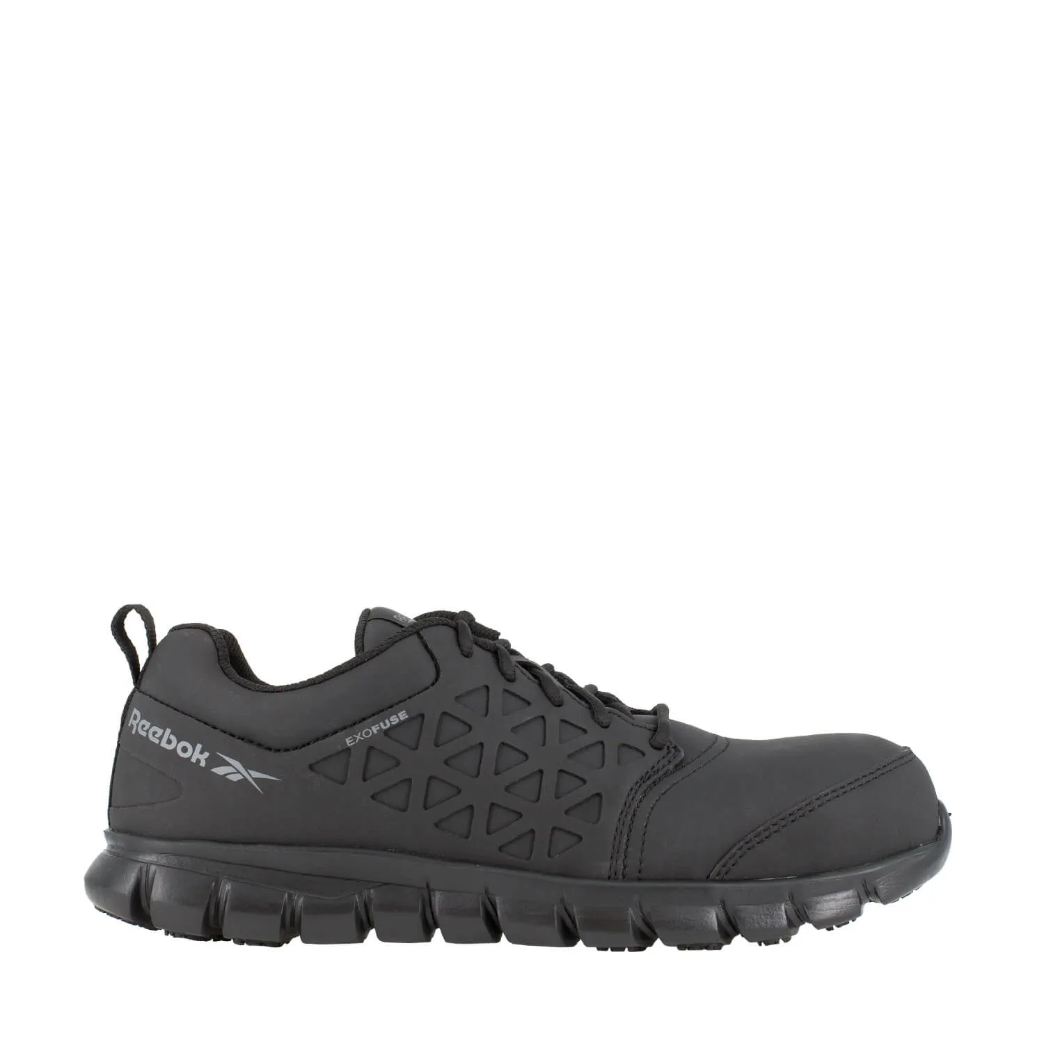 SUBLITE CUSHION COMPOSITETOE ATHLETIC WORK SHOE BLACK