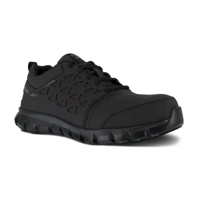 SUBLITE CUSHION COMPOSITETOE ATHLETIC WORK SHOE BLACK
