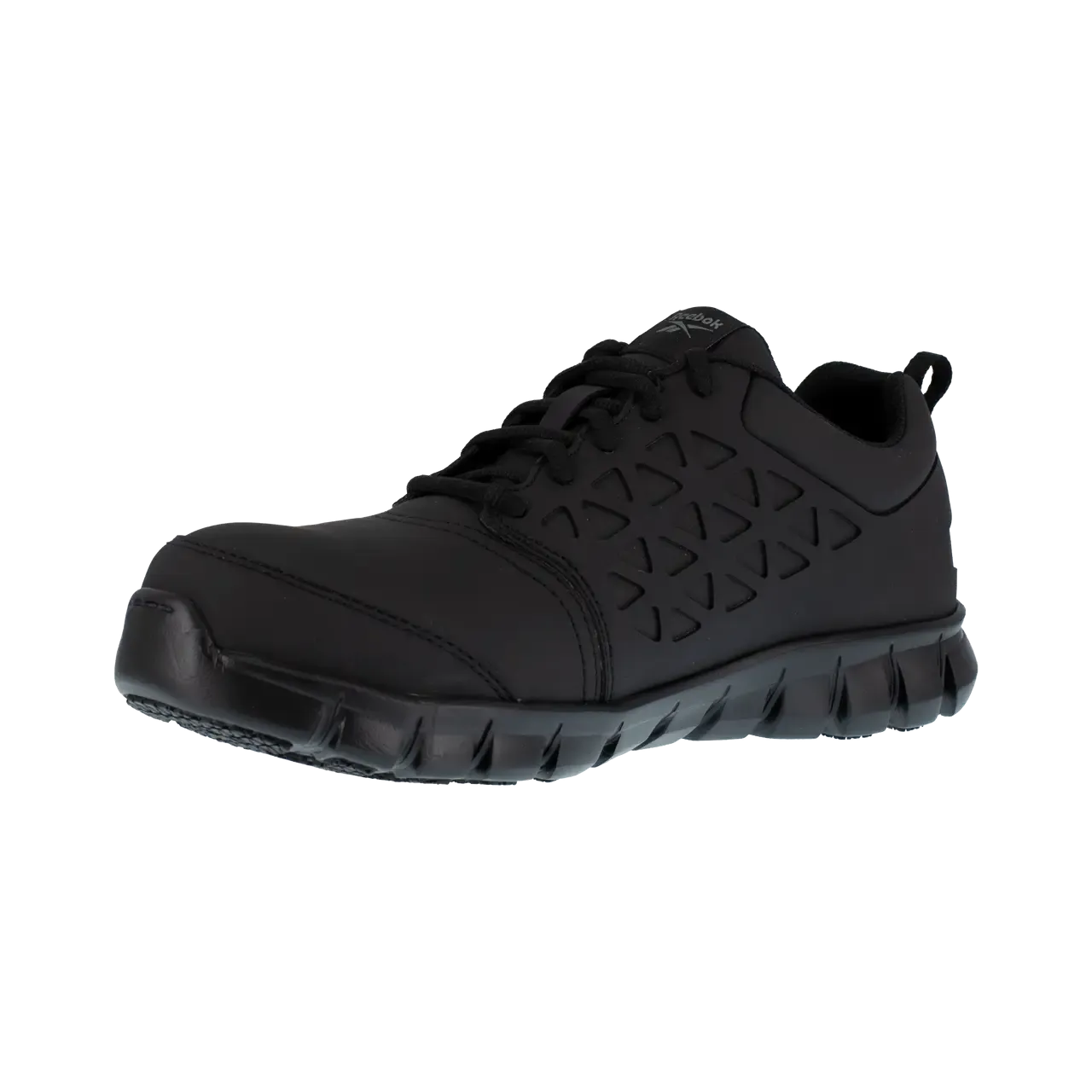 SUBLITE CUSHION COMPOSITETOE ATHLETIC WORK SHOE BLACK