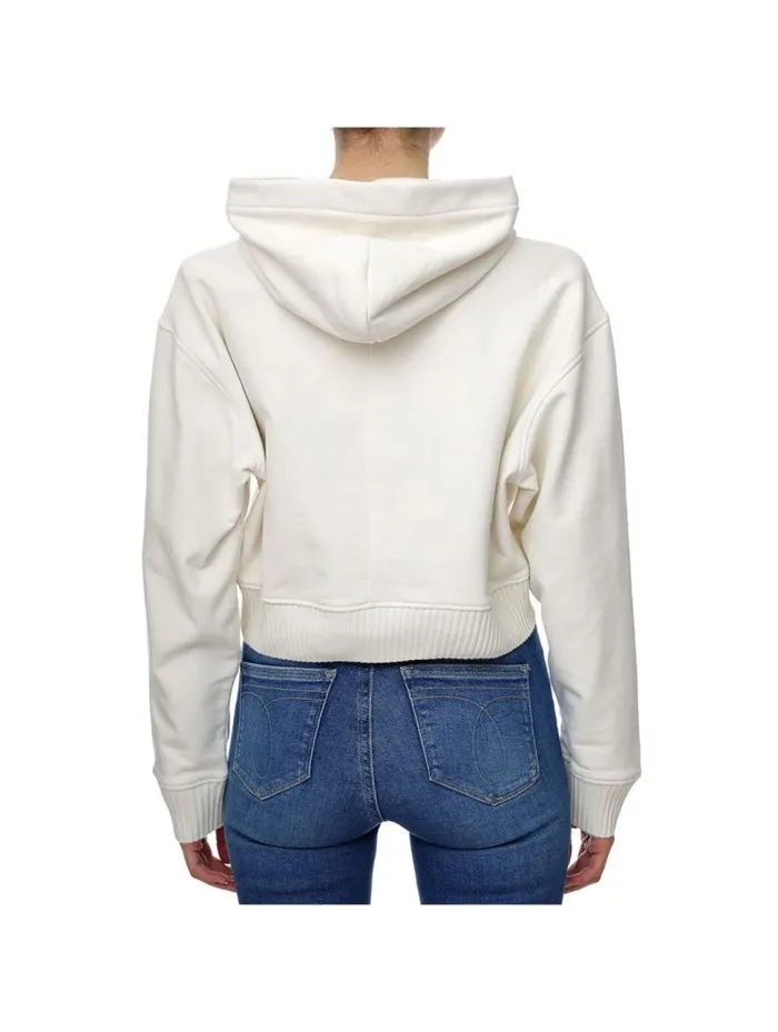 SUDADERA CK JEANS CAPUCHA J20J220438 YBI