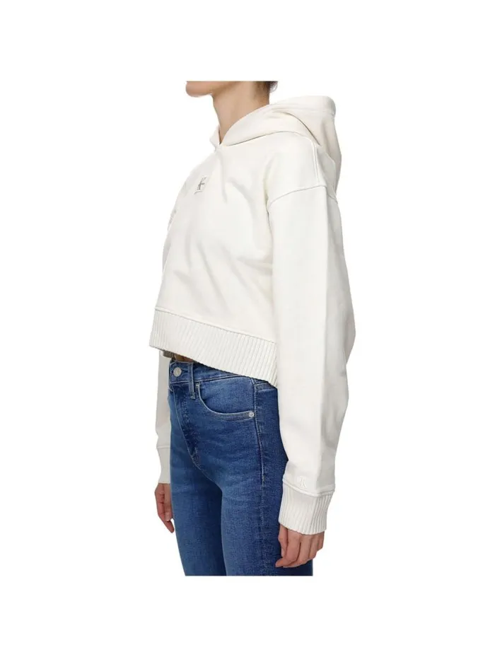 SUDADERA CK JEANS CAPUCHA J20J220438 YBI