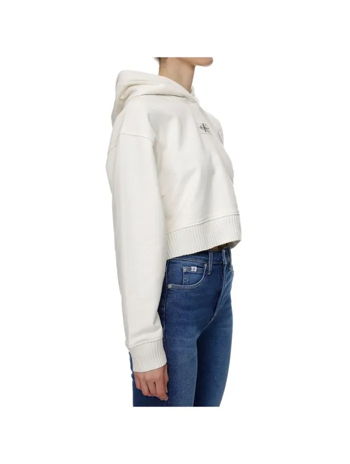 SUDADERA CK JEANS CAPUCHA J20J220438 YBI