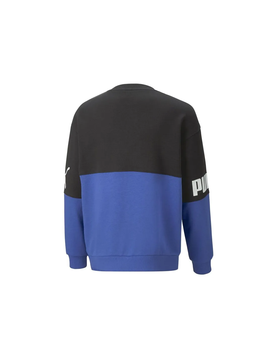 Sudadera Puma Power Crew Tr B Niño Royal Sapphire
