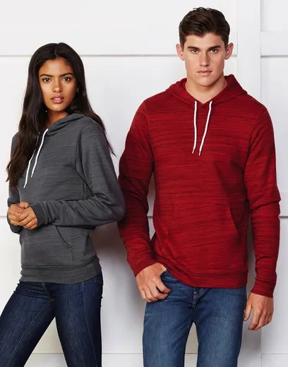 Sudadera unisex polialgodón con capucha