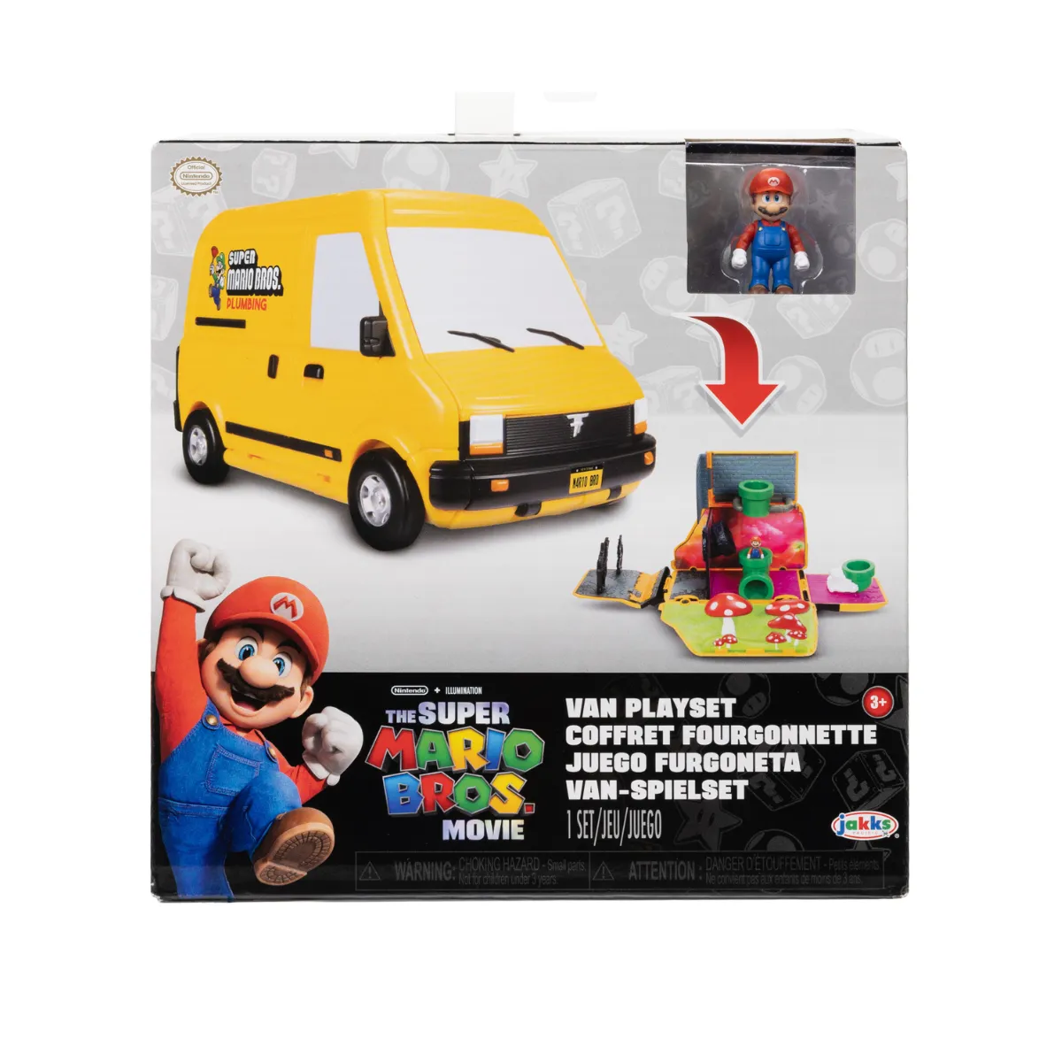 Super Mario Van Playset