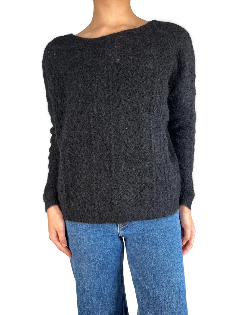 SÉZANE Sweater Mohair Botones en Espalda