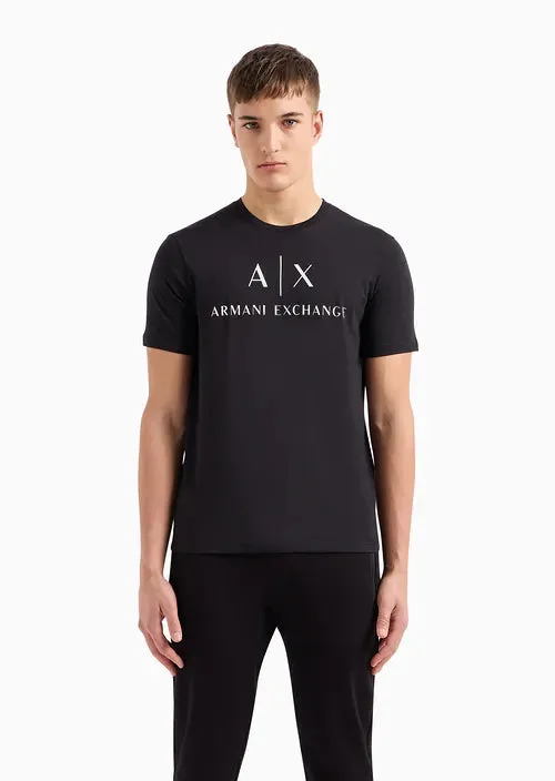 TSHIRT MEN BLACK ARMANI EXCHANGE