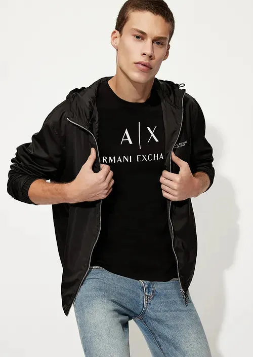 TSHIRT MEN BLACK ARMANI EXCHANGE