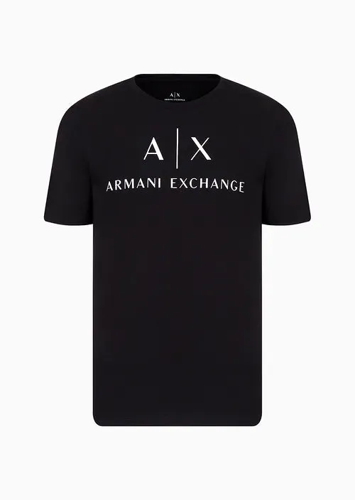 TSHIRT MEN BLACK ARMANI EXCHANGE