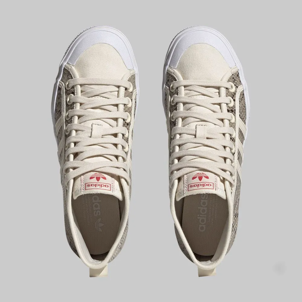 Tenis adidas Nizza Platform Mid Python Vibe Mujer