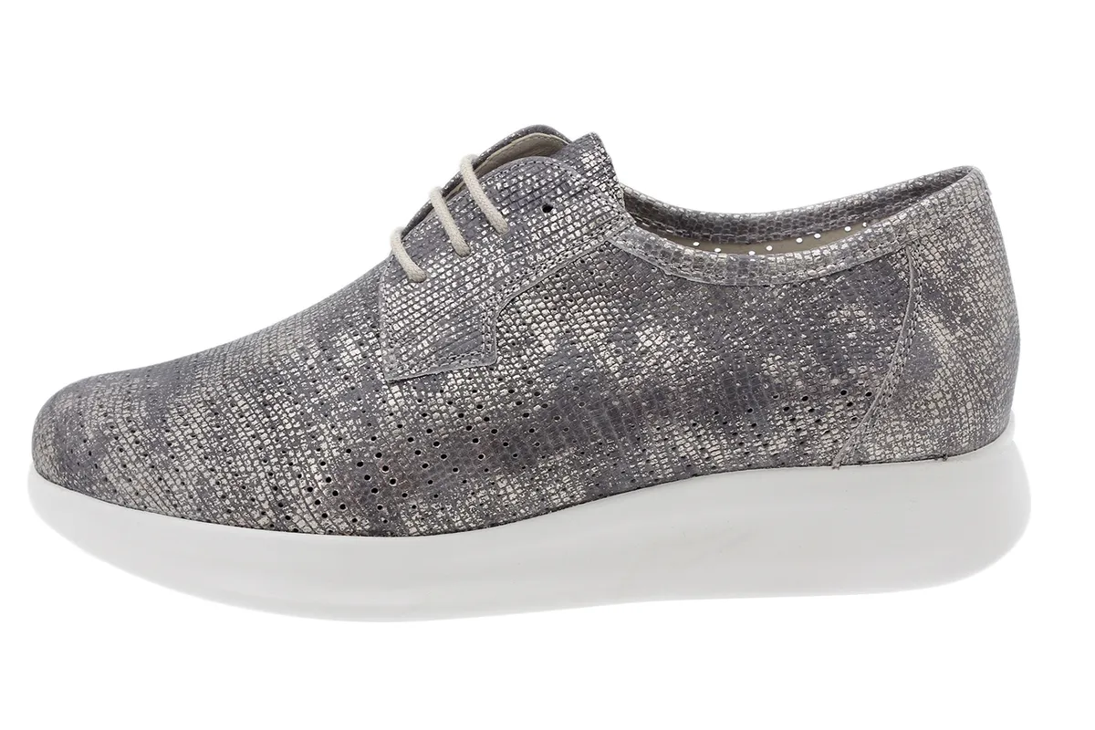 Tie shoe Mink Metal
