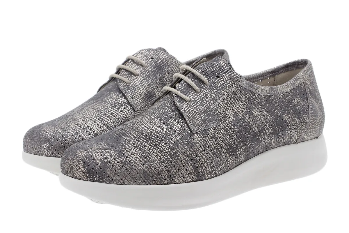 Tie shoe Mink Metal