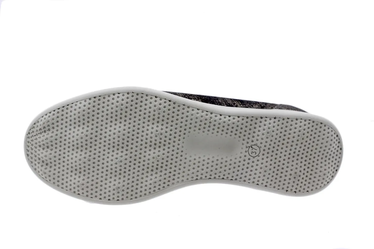 Tie shoe Mink Metal