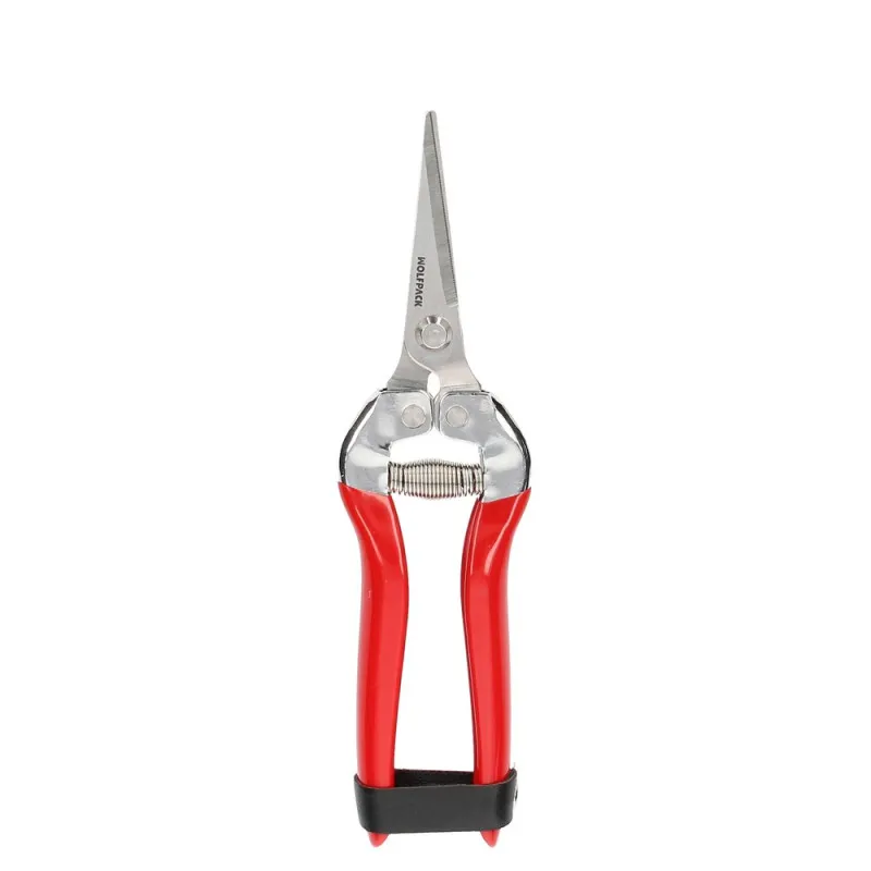 TIJERAS RECOLECTORAS 180 MM. 1 MANO P1652, HOJAS DE ACERO INOXIDABLE