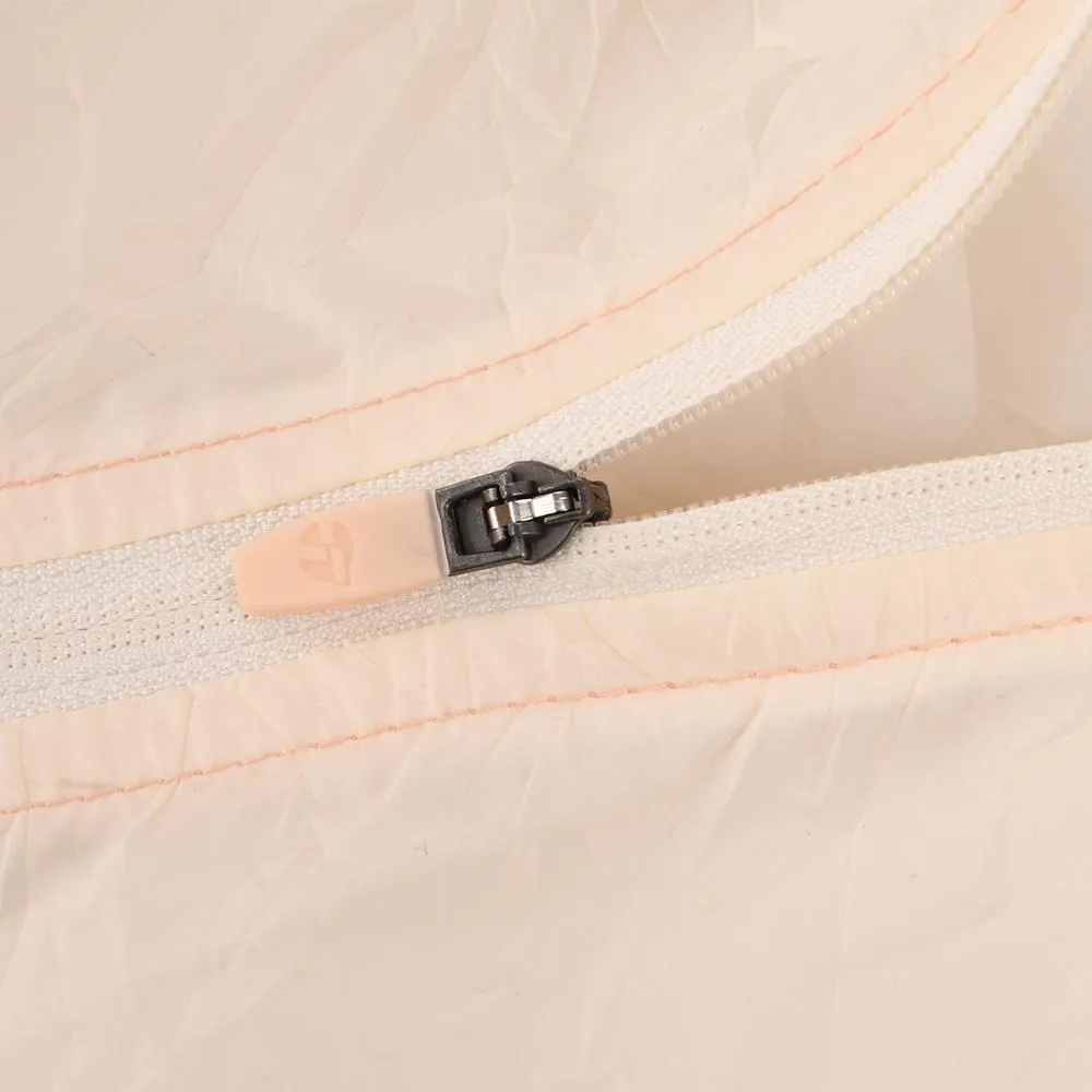 TOPPER CAMPERA MUJER   CRINKLED RNG PEACH SHELL