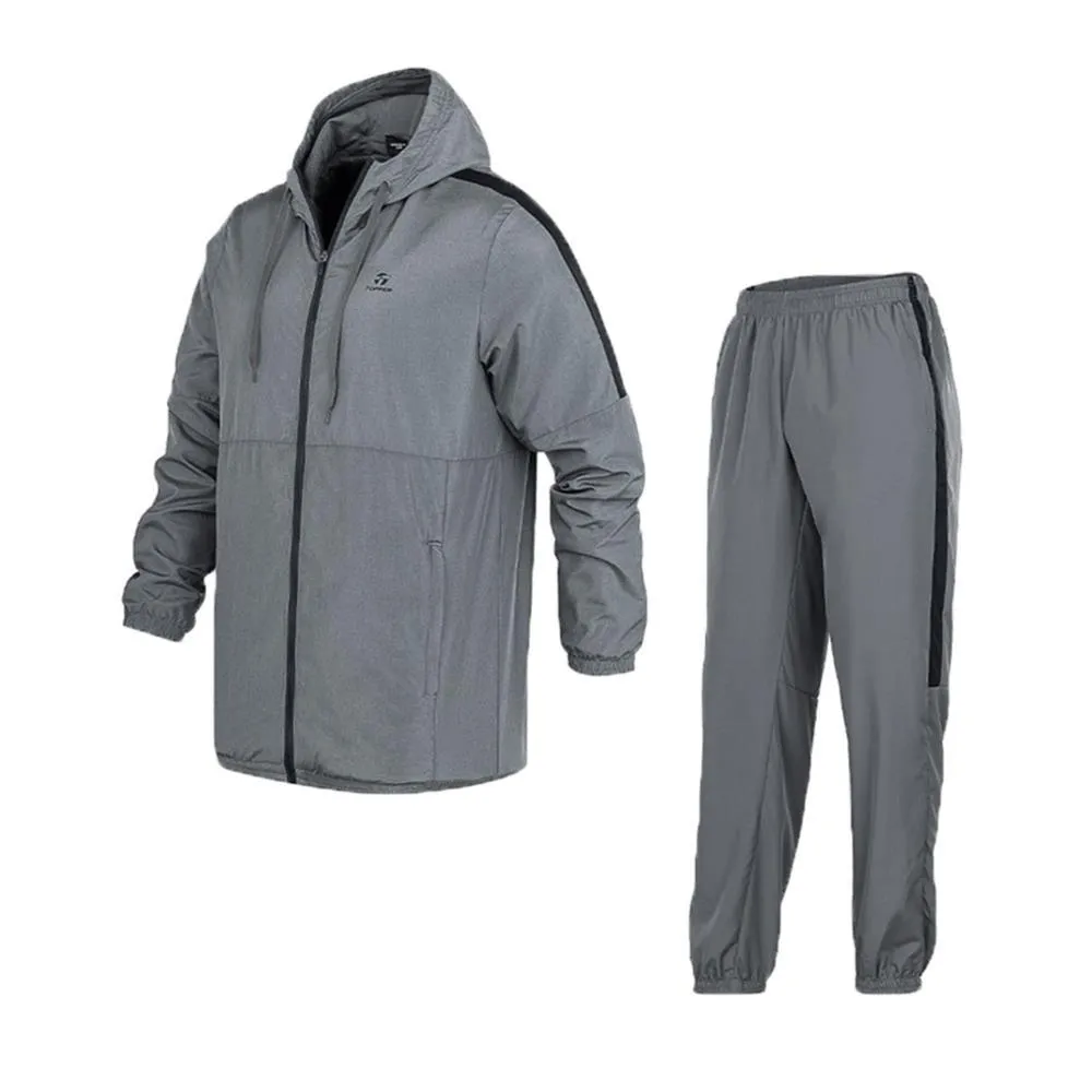 TOPPER CONJUNTO HOMBRE  WV TRNG GRIS