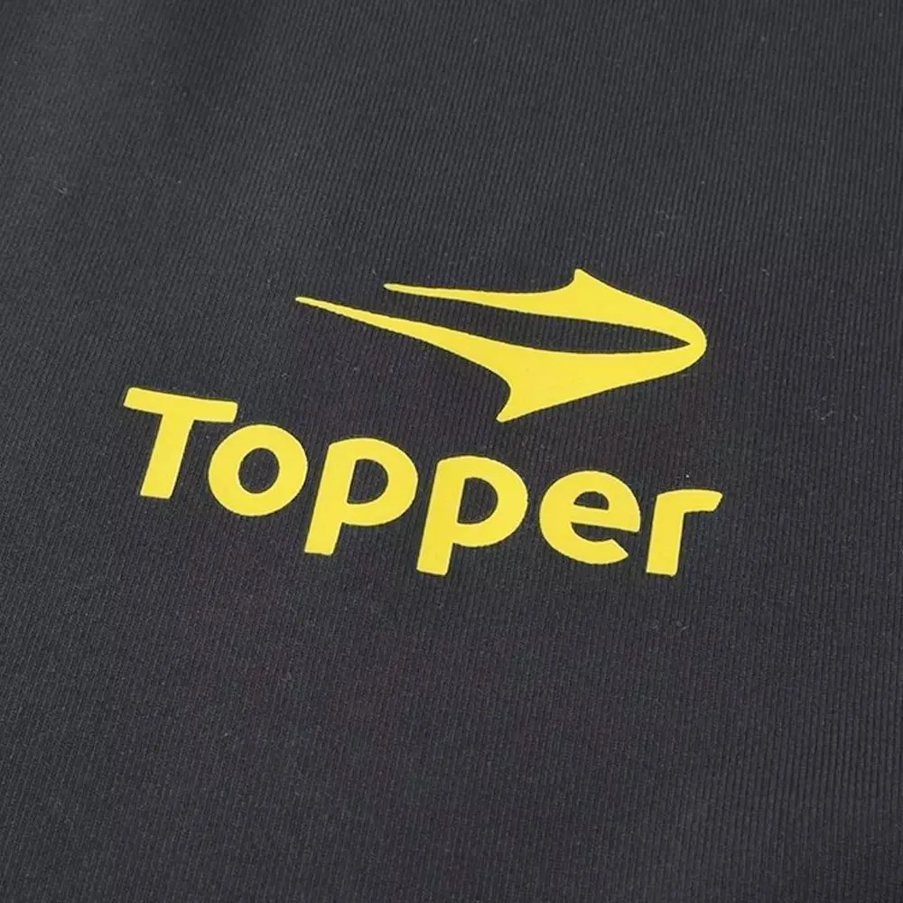 TOPPER REMERA HOMBRE  T SHIRT MC NEGRO