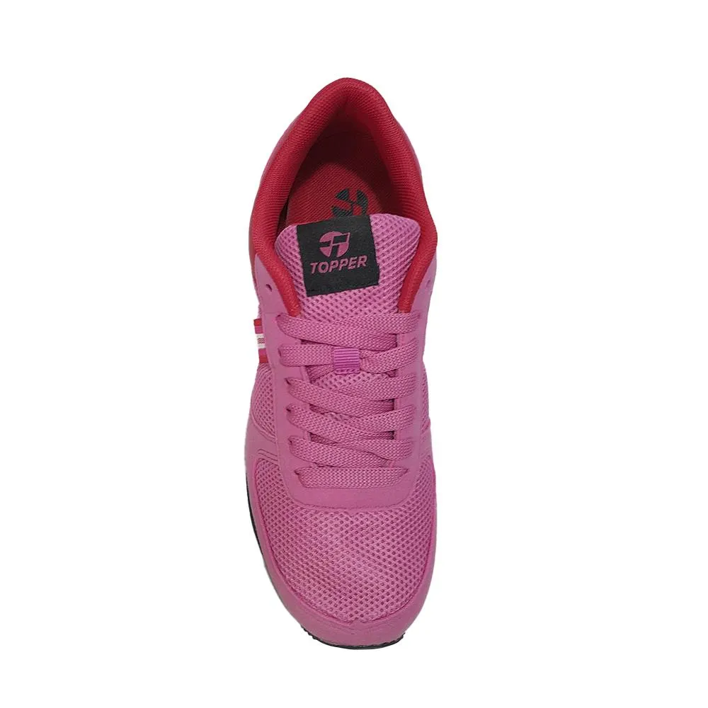 TOPPER ZAPATILLAS MUJER  T 350 MESH ROSA MOON