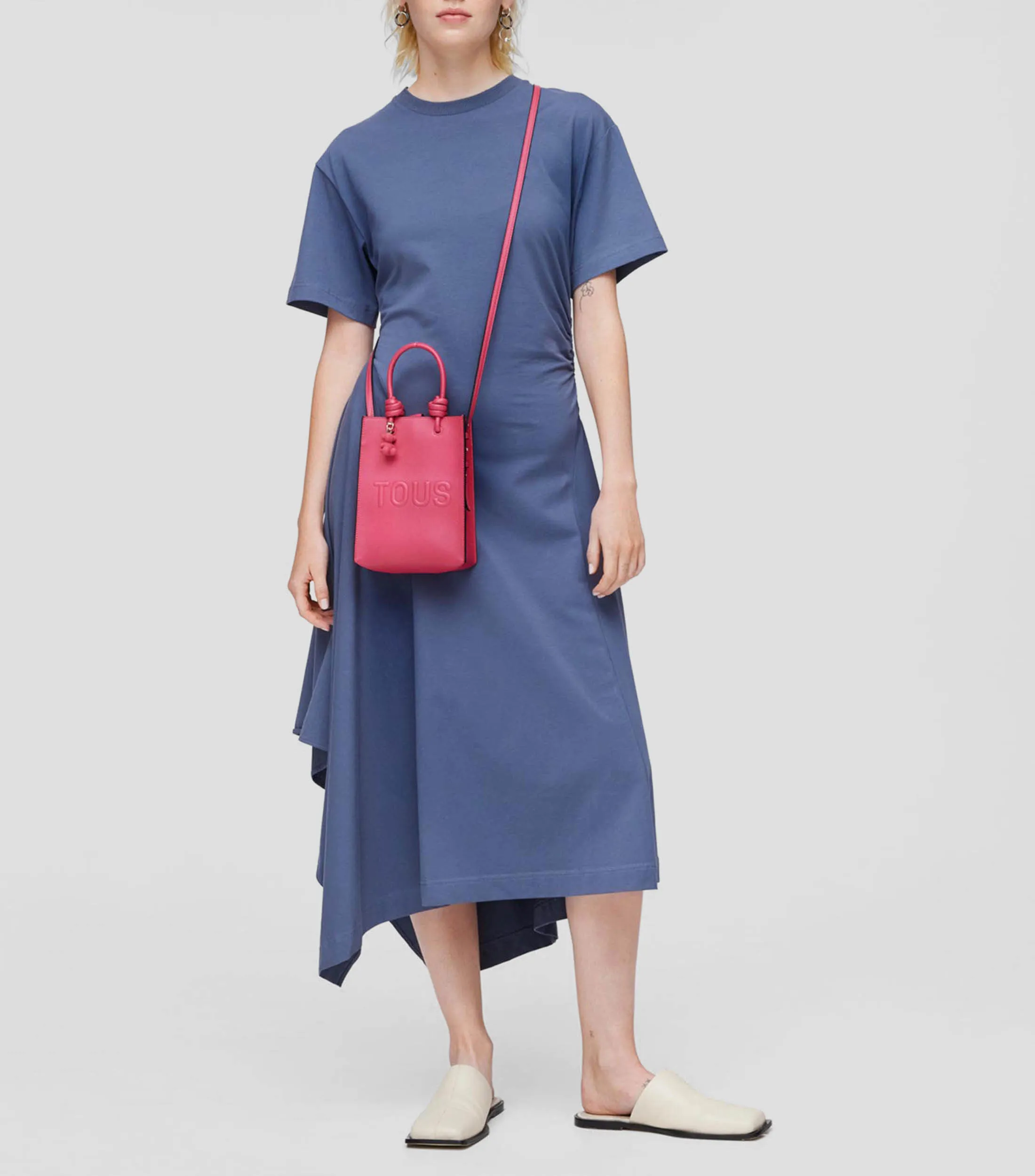 Tous Bolso Mini Crossbody La Rue New Texturizado Mujer