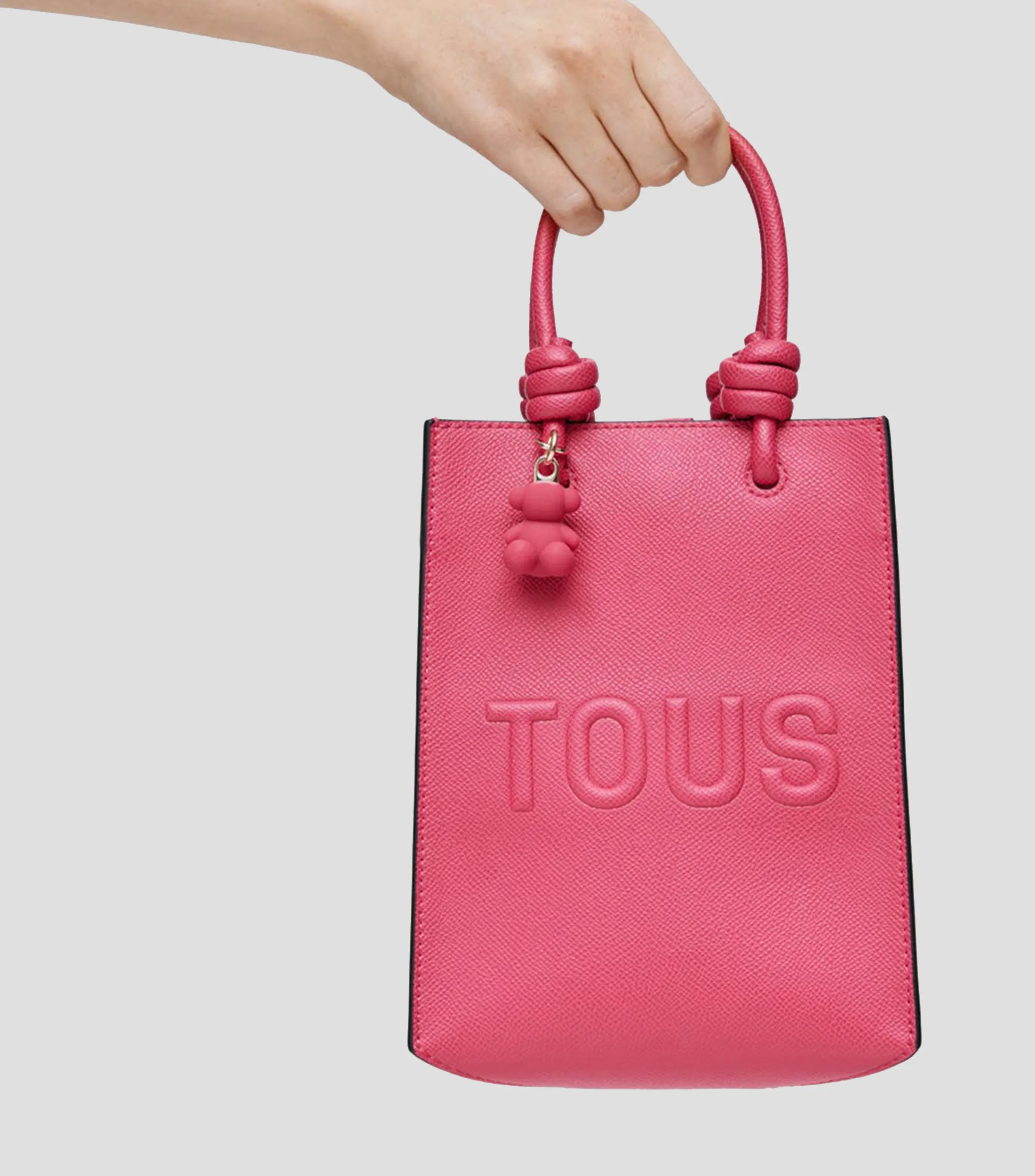 Tous Bolso Mini Crossbody La Rue New Texturizado Mujer