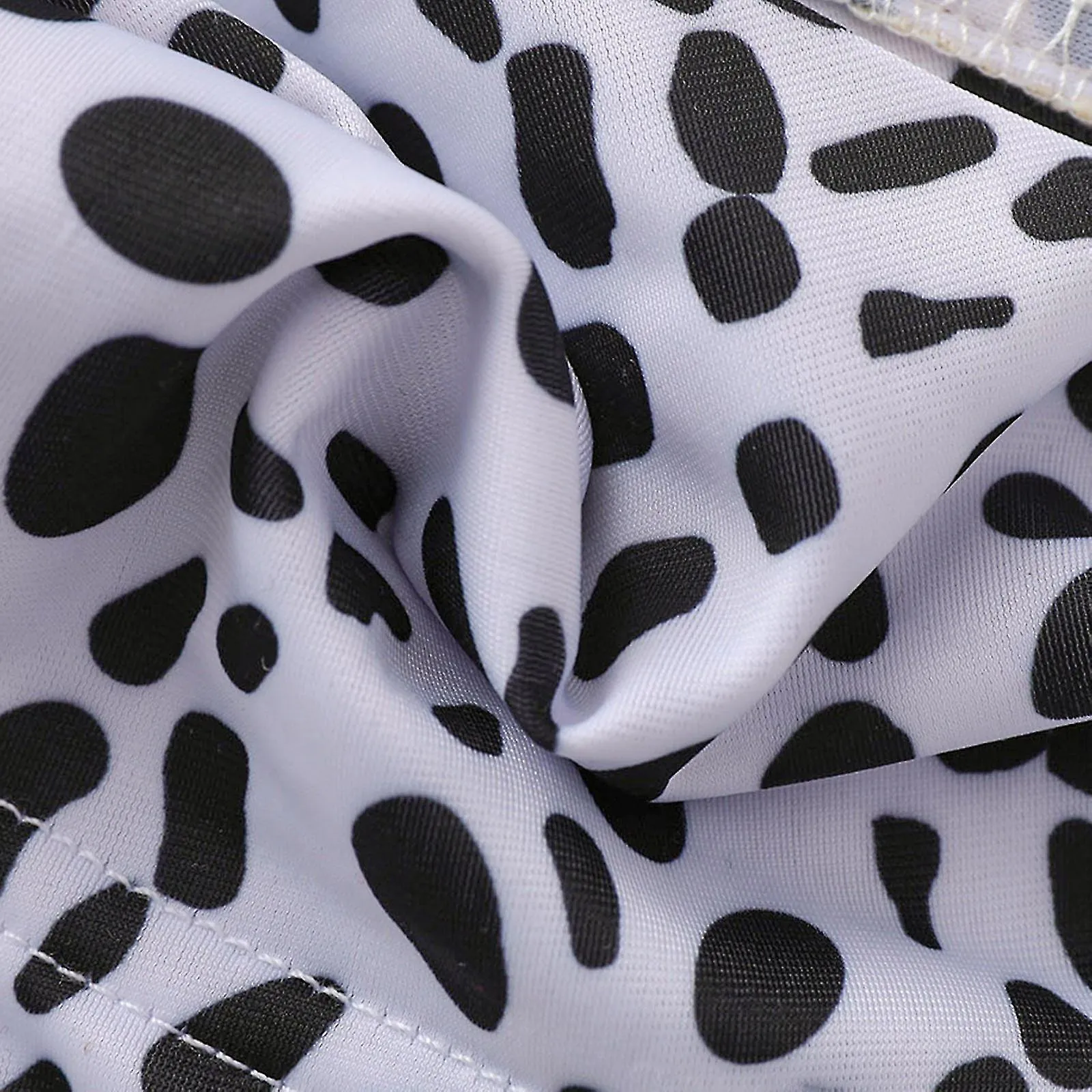 Traje de baño infantil split bebé europeo vende rápidamente bikini vaca estampado de leopardo split