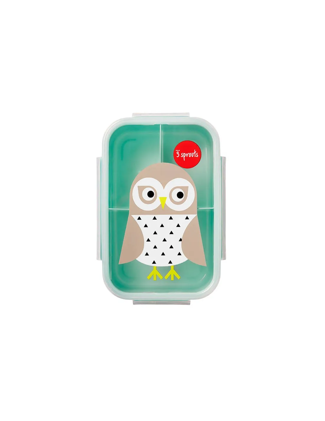 Tupper infantil búho de 3 Sprouts