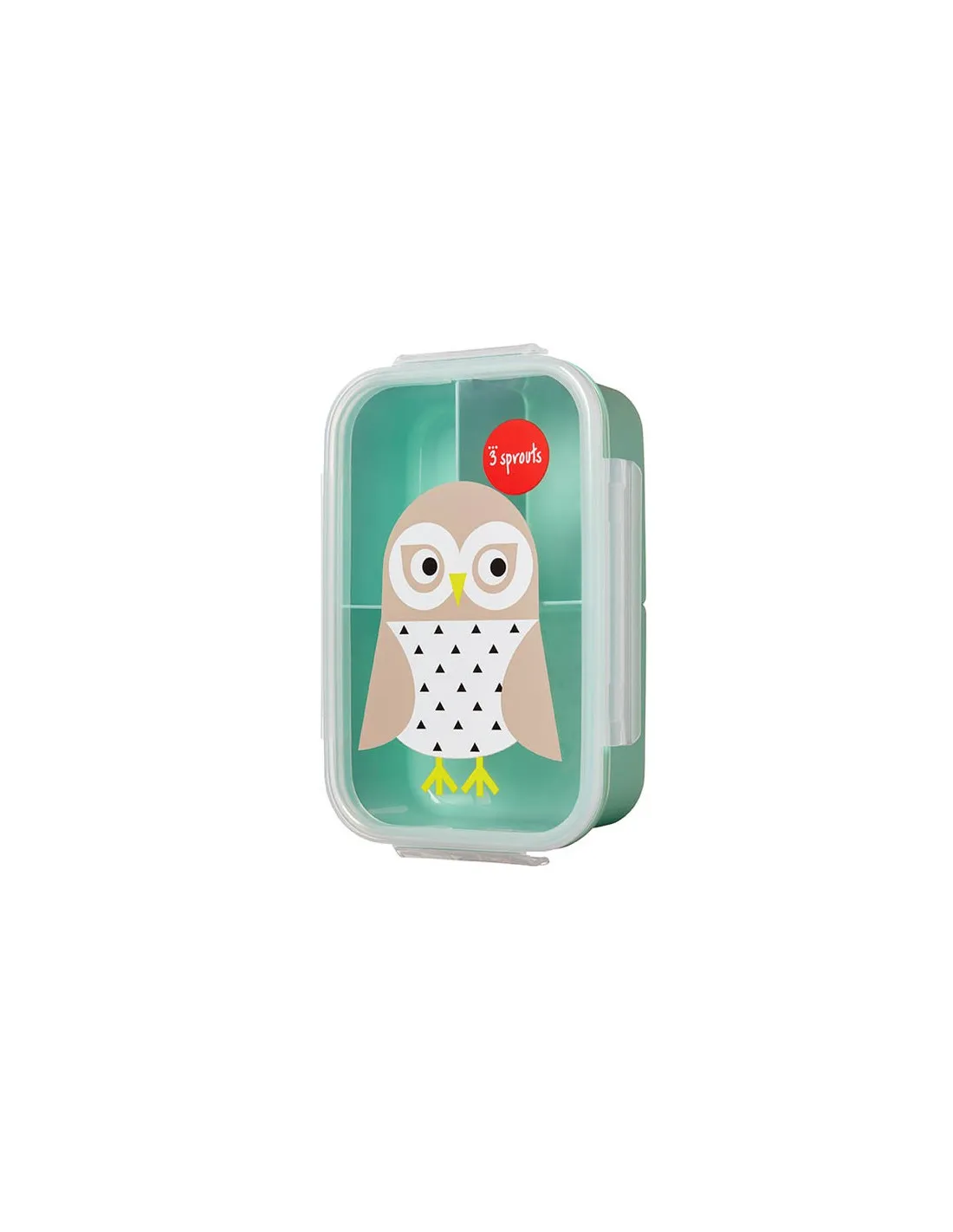 Tupper infantil búho de 3 Sprouts