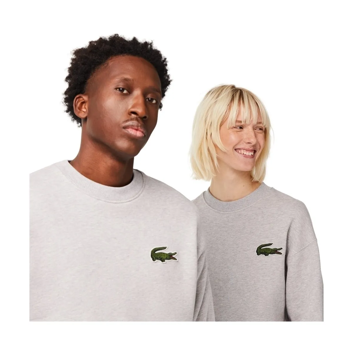 UNISEX LOOSE FIT SWEATSHIRT  GRIS