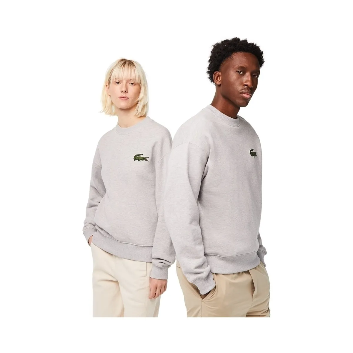 UNISEX LOOSE FIT SWEATSHIRT  GRIS