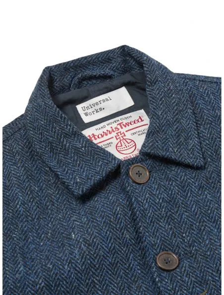 UNIVERSAL WORKS Chaqueta Bakers Hombre Navy Herringbone