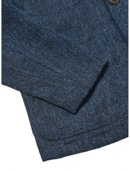 UNIVERSAL WORKS Chaqueta Bakers Hombre Navy Herringbone