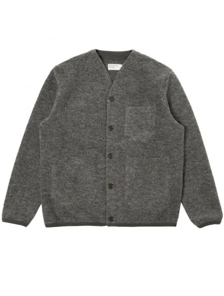 UNIVERSAL WORKS Chaqueta Cardigan Hombre Grey Marl