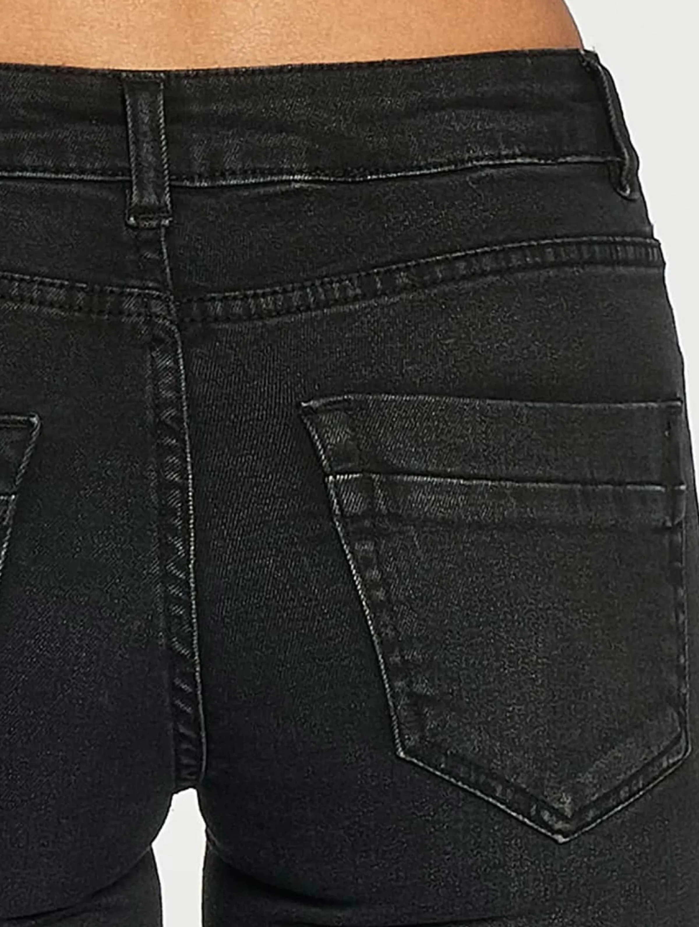 Urban Classics Urban Classics Lace Up Denim  Skinny Jeans
