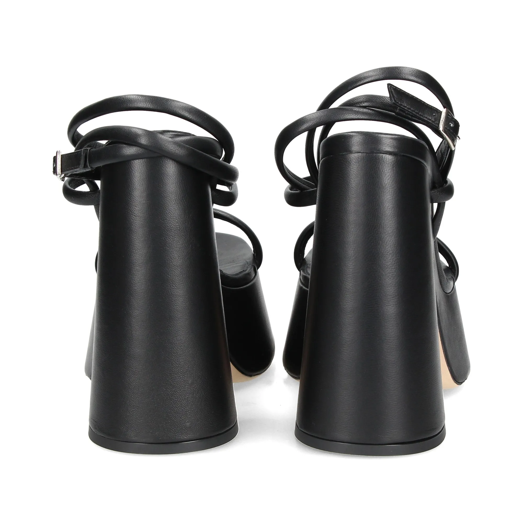 VIC MATIE Sandalias con plataforma de Mujer 101 NEGRO