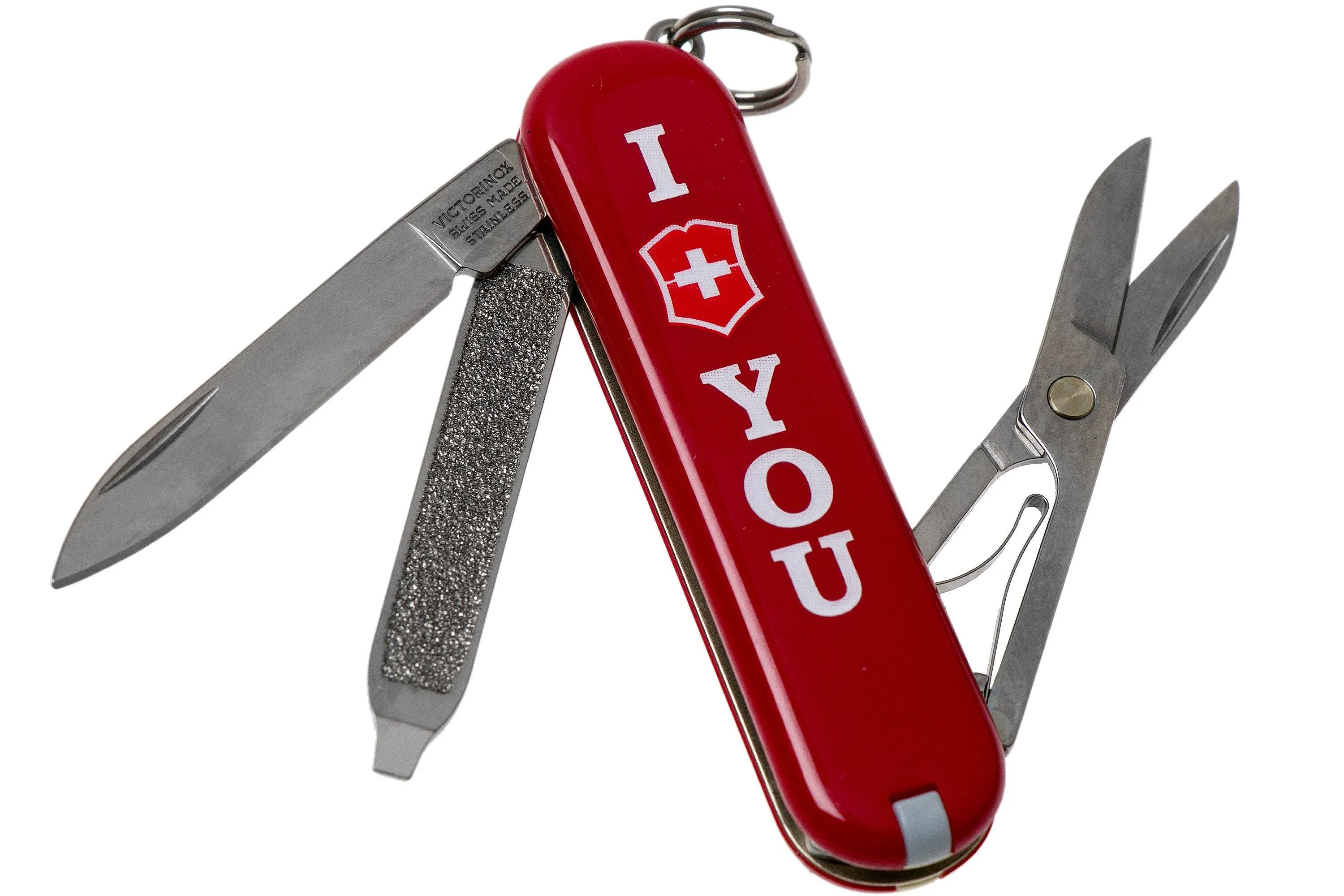 Victorinox Classic ‘The Gift’, I Love You, rojo 0.6233.851 navaja suiza