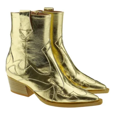 VIENTYBotines camperos dorados Vienty 12910