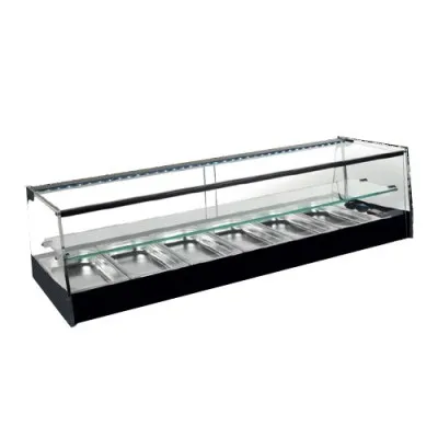 VITRINA ESTANTE GRUPO REMOTO BANDEJAS CRISTAL RECTO T10E VITRINAS GóMEZ