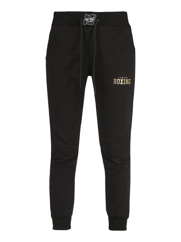 Xtreme Boxing Pantalón deportivo de mujer con puños e interior polar.
