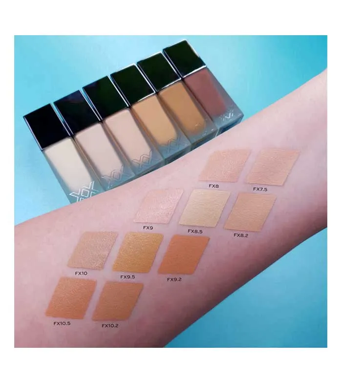 XX REVOLUTION  BASE DE MAQUILLAJE LIQUID SKIN FAUXXDATION  FX14