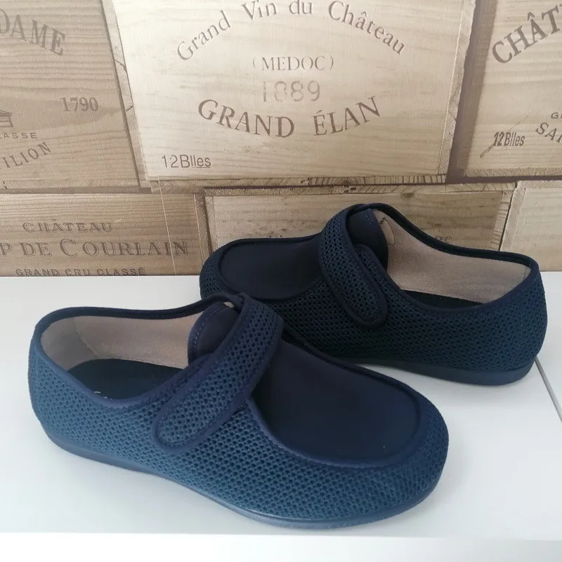 Zapatilla Velcro Caballero Marino Garzón 6870