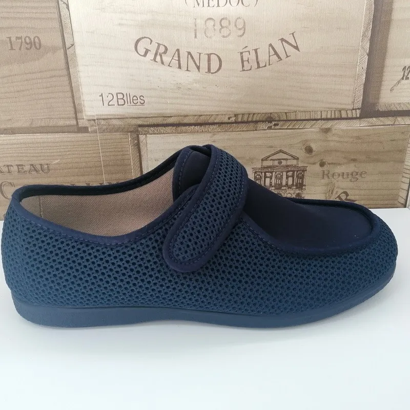 Zapatilla Velcro Caballero Marino Garzón 6870